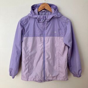 10/12 Eddie Bauer Hooded Rainfoil Jacket